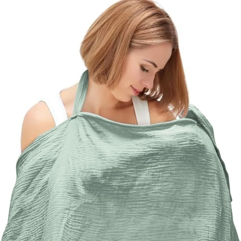Sage Green Nursing Cover
